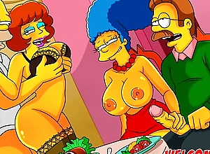 Returning make an issue of kindness! Novelty wives! make an issue of Simptoons, Simpsons porn