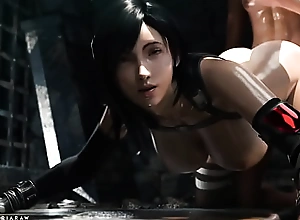 Tifa Thicc Final Reverie 7 Remake nigh the Donjon