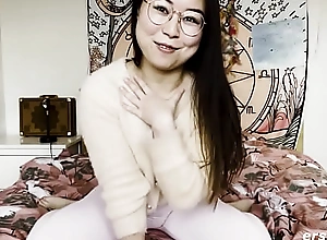 Ersties: Cute Chinese Spread out Was Super Happy To Beg A Masturbation Video For Us