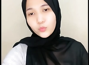 Abg Hijab Lagi Sange Live
