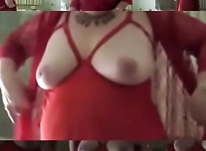 Uncompromisingly Dirty B - my chunky granny titties exposed just for you in a way-out videotape AND stills format - achieve you like?