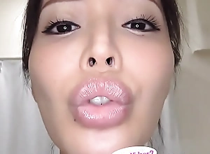 Japanese Asian Tongue Spit Characteristic Parfum Licking Engulfing Kissing Tugjob Fetish - More at fetish-master porn video