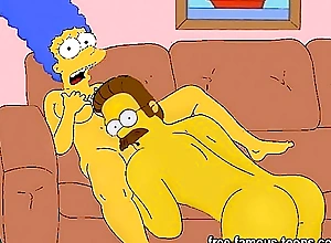 Simpsons porn grotesque imitation