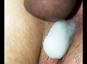 Creampie after a long time sleep