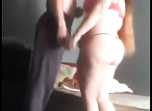 Dirty slut wife fucks skinny white guy.