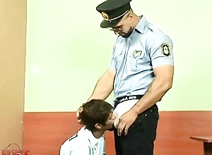 Cute though very bad boy fucked by brutal uncaring copper