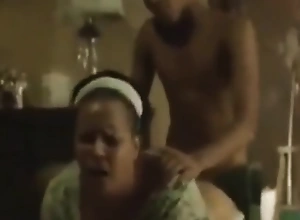 Hardcore with Mom and Son African sex video