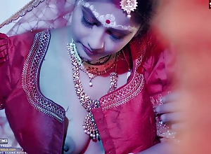 Desi Lovely 18+ Girl Very 1st wedding night with the brush husband plus Hardcore sex ( Hindi Audio )