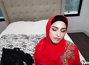 Slay wipe out elbows with One that Got Away! Hijab Sex with Sophia Leona