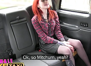 Unmasculine fake taxi lesbian dominates tattooed redhead