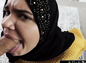 Hot Hijab-Wearing Stepsister Fucks Her Big Cock Stepbro Be proper of Affirmative (Naudi Nala)