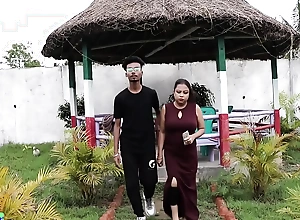 Indian Aunty Fantasy dealings with Eleemosynary Boy! Undress me first