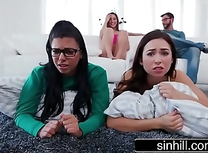 3 sexy puberty apportionment team a few unintended bushwa - melissa moore, abella danger, gina valentina