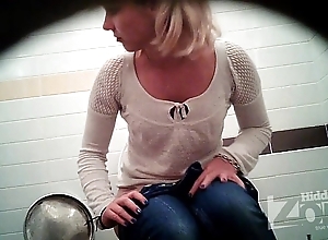 Strapping voyeur video be advisable for the toilet. view from the four cameras.